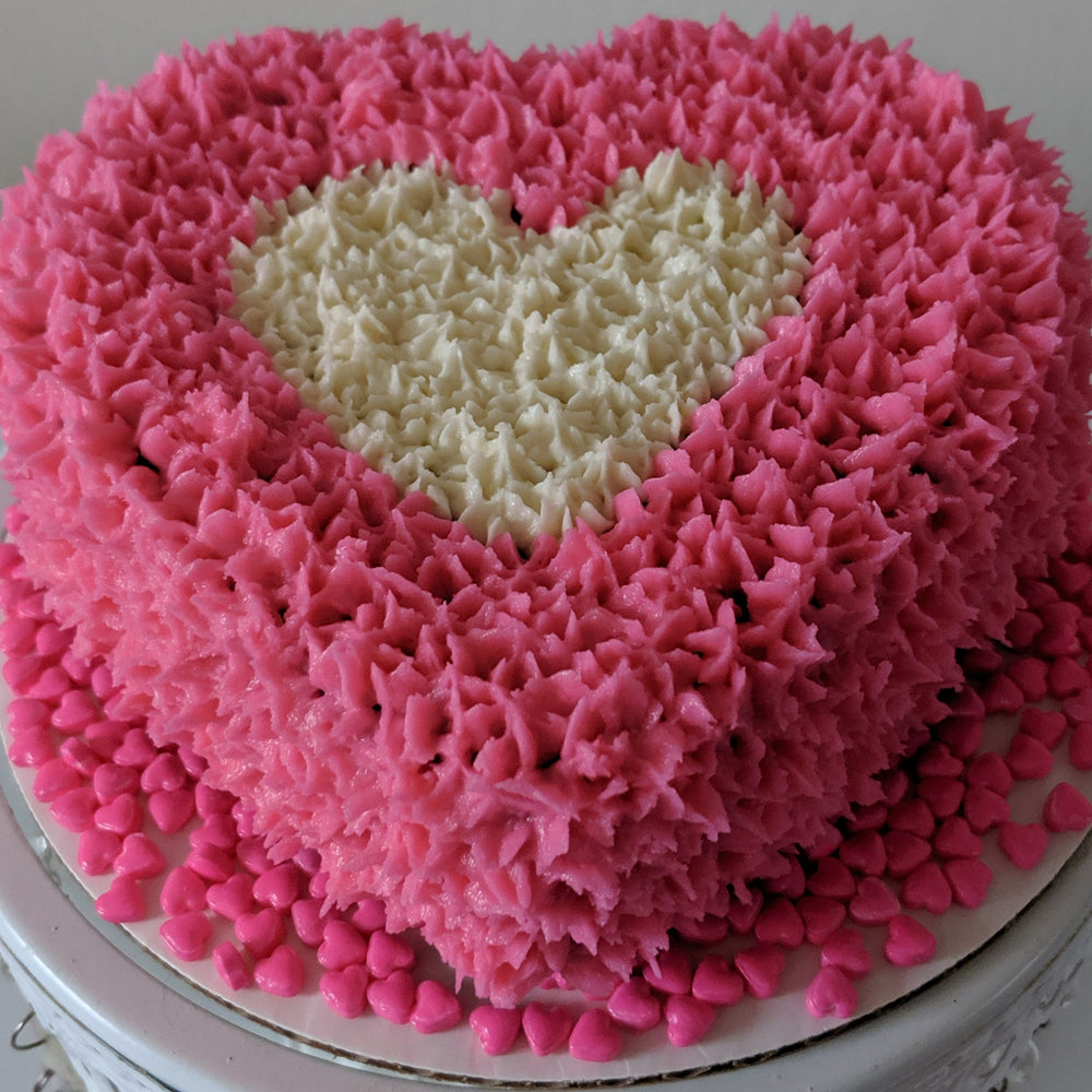 Lovely Heart Shape Cake | Heart Shape Cake | Yummy Cake