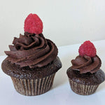 Chocolate Raspberry Surprise - Specialty Cupcake